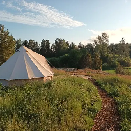 Luxury tent Glamping Kotitila Kiveinen Laitila