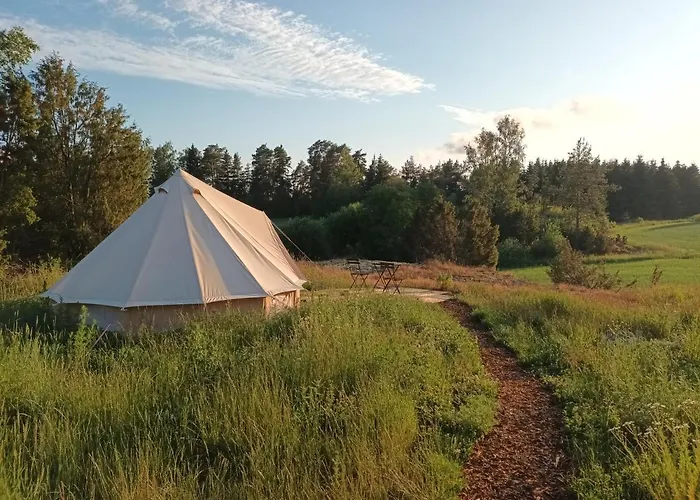 Luxuszelt Glamping Kotitila Kiveinen Laitila